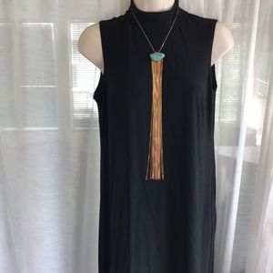 Black, classic Maxi dress